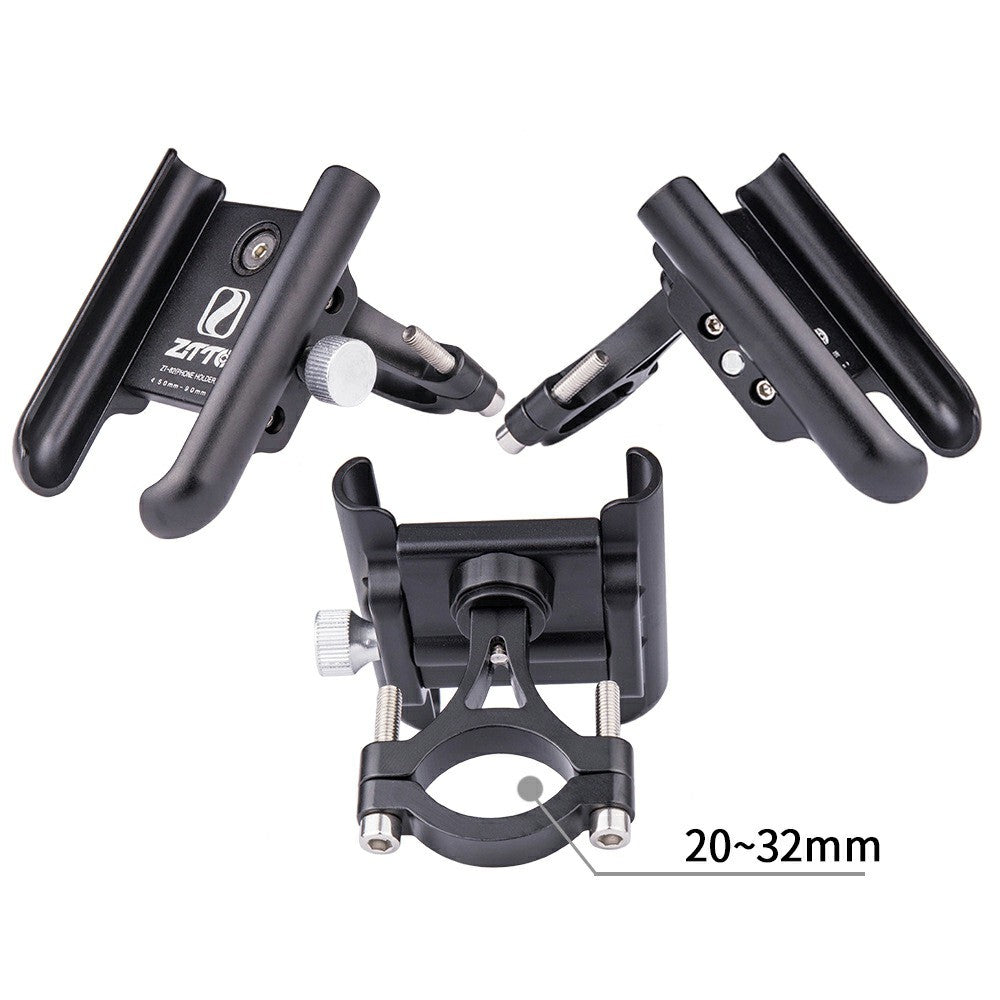 ZTTO Z82 360 Degree Adjustable Aluminum Alloy Phone Holder for Motorcycle / Road Bike / Electric Bicycle ZTTO Z82 360 Degree Adjustable Aluminum Alloy Phone Holder for Motorcycle / Road Bike / Electric Bicycle